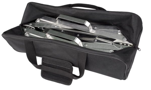 Ultra-Fab Tire Chock Storage Bag, Black, 23 x 8.5 x 5.5 Inch