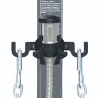 Stromberg Carlson Safety Chain Holder, Black, 2-2.25 Inch Tubes