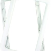JR Products Entry Door Window Frame, 23-3/4 x 15-2/3 Inch, White