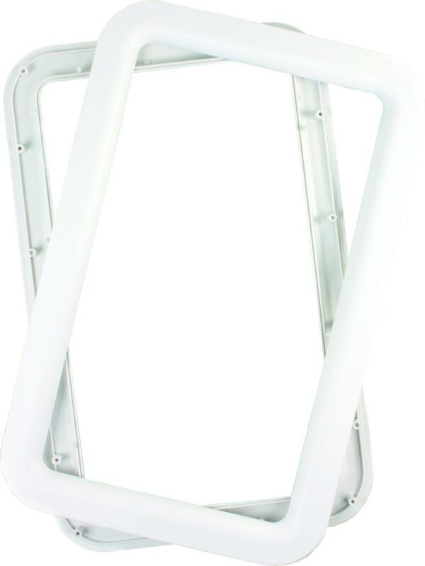 JR Products Entry Door Window Frame, 23-3/4 x 15-2/3 Inch, White