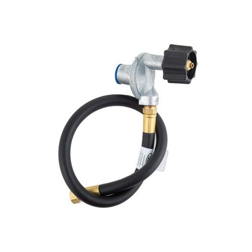 Marshall Excelsior Propane Regulator, Single-Stage, 140,000 BTU, with Hose