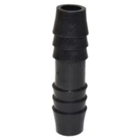 Valterra 3/8-Inch Straight Hose Barb Coupler, Black