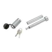 Draw-Tite Hitch Lock Pin, Barbell, 5/8-Inch, 4-Inch, Silver