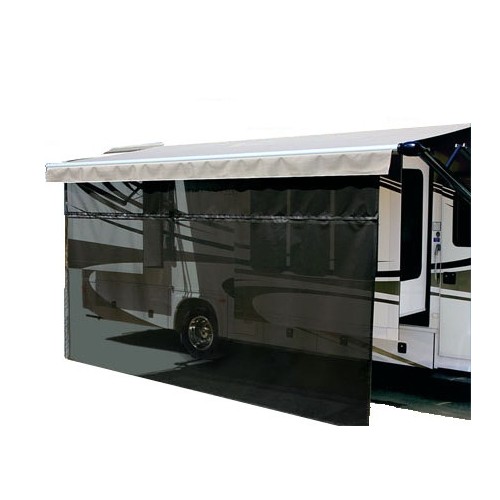 Carefree EZ Zip Awning Sunshade, 13 Feet, 9 Feet Drop, Black