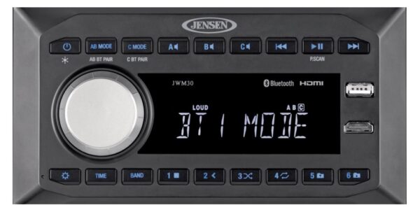 ASA Electronics RV Stereo, Dual Bluetooth, HDMI, USB
