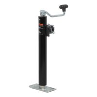 CURT Swivel Trailer Tongue Jack, Top-Wind, 5,000 lb, 15 Inch Lift