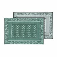Faulkner Patio Mat, 12 x 9 Feet, Green Vineyard