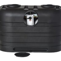 Flame King Dual 20-Pound Propane Tank Cover, Black