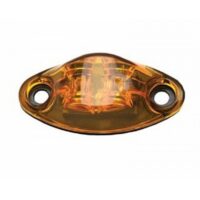 Valterra LED Oval Clearance Light, 2-5/8 x 1-1/4 inch, Amber