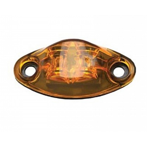 Valterra LED Oval Clearance Light, 2-5/8 x 1-1/4 inch, Amber