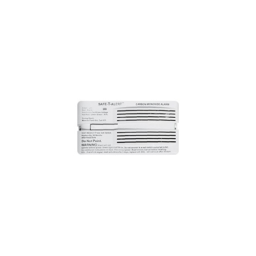 MTI Industries 12 Volt Carbon Monoxide Detector, Surface Mount, White