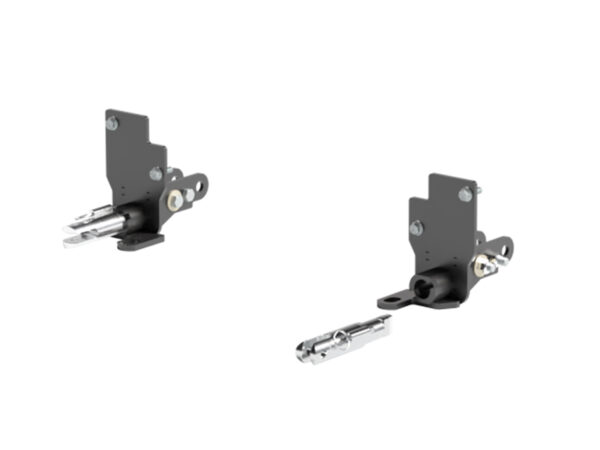 Blue Ox Custom Tow Baseplate, Steel, Black, Removable Tabs, Safety Hooks
