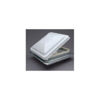 Heng's 14 x 14 Inch Manual Roof Vent with Fan, White