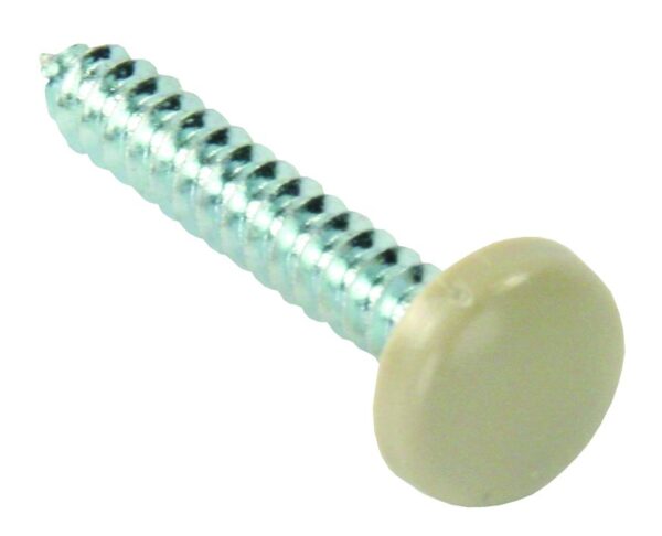 JR Products Kappet Round Head Screws, #8 x 1 Inch, 14-Pack