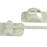 JR Products 3.5 Inch T-Style Door Catch, Colonial White