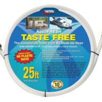 Valterra Taste Free Water Hose 25 ft, 1/2 Inch, 120 PSI, White