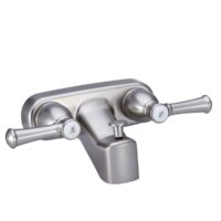Dura Faucet Bathtub Faucet with Diverter, 4 Inch, Brushed Nickel