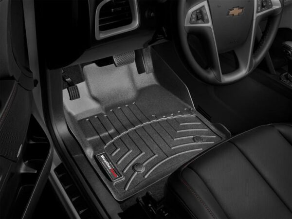 WeatherTech Floor Liner Set, Two-Piece, Black