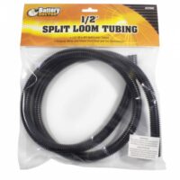 WirthCo Wire Loom, 1/2 Inch Tubing, Black, 4-Foot Section