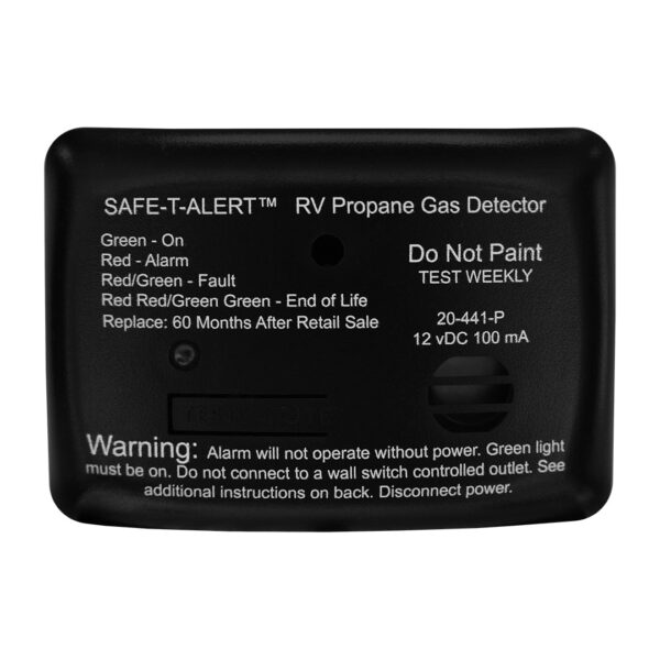 MTI Industries Propane Leak Detector, 3-1/2" x 2-1/2", Black
