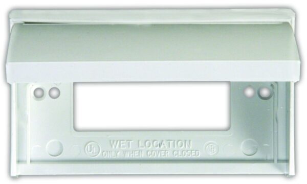 JR Products Landing Gear Receptacle Cover, Polar White