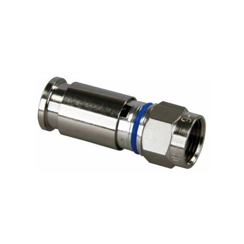 JR Products RG6 Compression Fittings, Pack of 25, Weatherproof