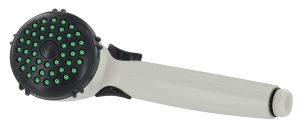 Phoenix Products Hand Held Shower Head, White, Single Function with Shut-Off Valve