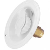 Valterra Fresh Water Inlet White
