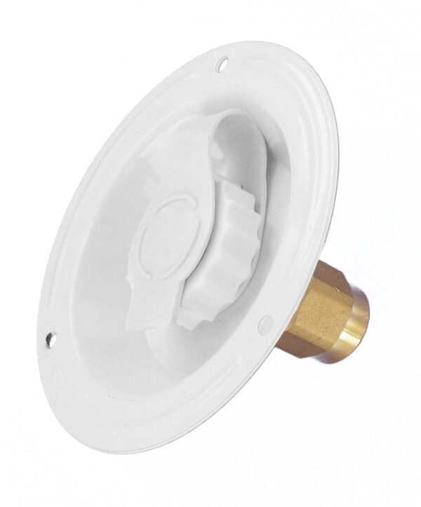 Valterra Fresh Water Inlet White