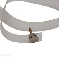 RV Designer Door Tieback Strap, 18 in, Clear