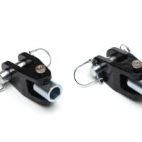 Roadmaster Tow Bar D-Ring Adapter, Black, 2-Pack