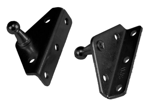 JR Products L-Shape Lift Support Bracket, 10mm Stud, Set of 2