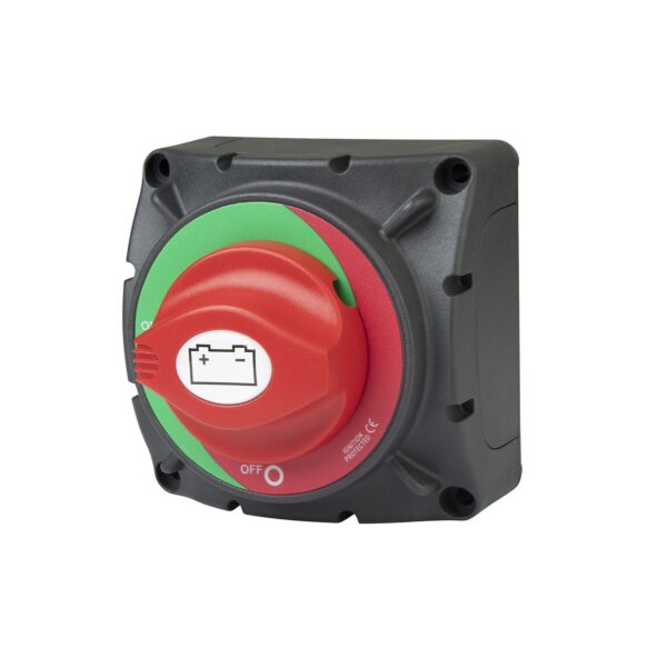 Marinco 600A Battery Disconnect Switch, Rotary, Removable Knob