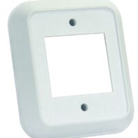 JR Products Double Switch Plate Cover, White