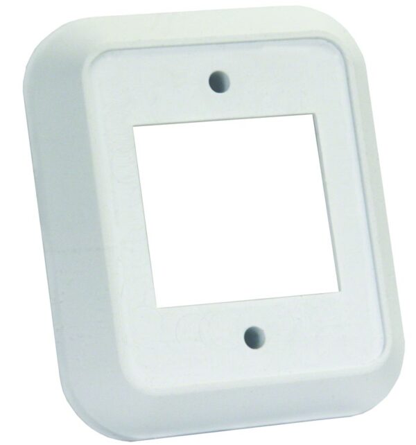JR Products Double Switch Plate Cover, White