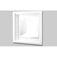 Specialty Recreation, Square Skylight, Clear dome, 24 x 24 in flange, 6 Inch in dome height