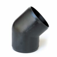 Valterra 45 Degree Sewer Coupler, Black