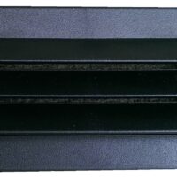 Heng's Rectangular Wall Vent Black 3x5 with Mounting Hardware