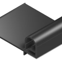 Jaeger Unitek RV Slide-Out Seal, Single Bulb, 35 Feet, Black