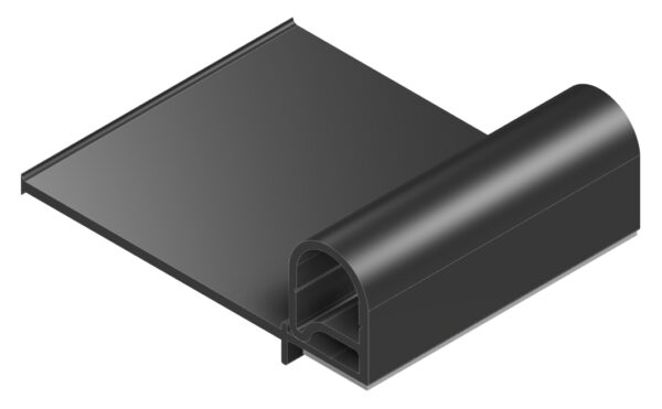 Jaeger Unitek RV Slide-Out Seal, Single Bulb, 35 Feet, Black