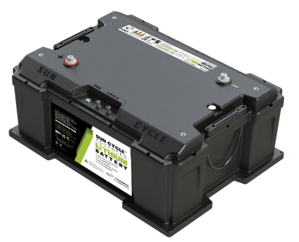 Go Power 300Ah LiFePO4 Lithium RV Battery, 12V, Self-Heating