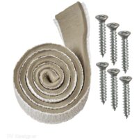 RV Designer Access Door Installation Kit with Putty Tape and Fasteners
