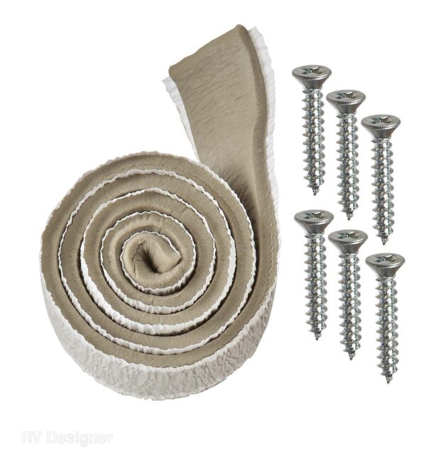 RV Designer Access Door Installation Kit with Putty Tape and Fasteners