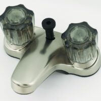 Empire Brass RV Faucet, Silver, Lavatory, Deck Mount, Diverter Spout