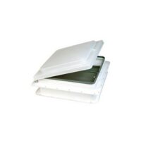 Heng's Roof Vent Lid, 14 in., Jensen Hinge, Bronze