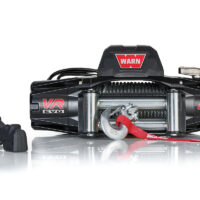 WARN VR EVO 8 Electric Winch, 8,000 lbs, 12V, 94 Feet Steel Line, Black