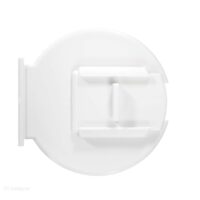 RV Designer Electrical Cord Hatch Lid, Large, Black and White