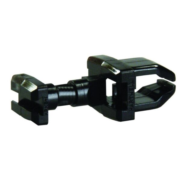 JR Products Refrigerator and Converter Door Latch, Black, Set of 2