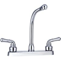 Dura Faucet 8 Inch 2-Handle Kitchen Faucet, Chrome