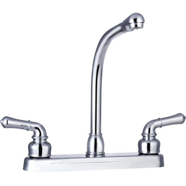 Dura Faucet 8 Inch 2-Handle Kitchen Faucet, Chrome